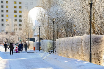 Фотография к новости: Морозы до минус 40 градусов ожидаются в Казахстане