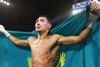 Фотография к новости: Жанибек Алимханулы после победы нокаутом поднялся в мировом рейтинге сразу на 66 позиций 