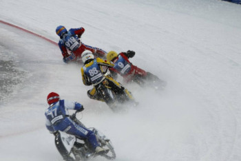 Фотография к новости: В Алматы завершился финал личного Чемпионата мира по мотогонкам на льду 