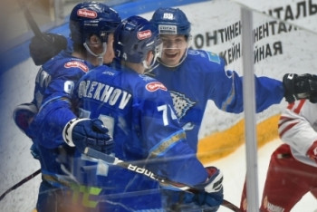 Фотография к новости: Казахстанские хоккеисты установили новый рекорд сезона КХЛ