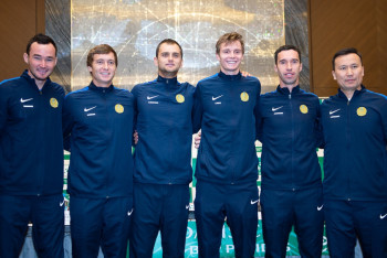 Фотография к новости: Казахстанские теннисисты проиграли парную встречу матча Кубка Дэвиса с Португалией