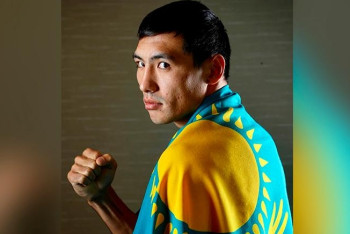 Фотография к новости:  Жанибек Алимханулы считает, что его имя обязывает к победам  