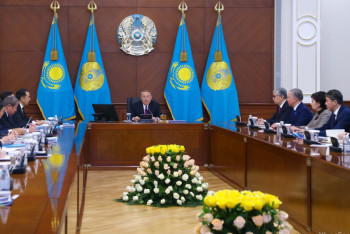 Фотография к новости: На неслаженность действий Правительства и Нацбанка указал Назарбаев