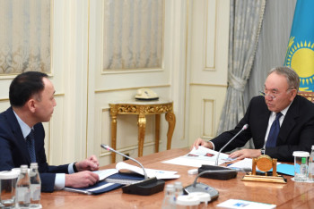 Фотография к новости:  Назарбаев дал ряд поручений акиму Костанайской области 