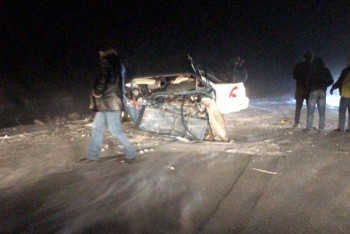 Фотография к новости: Два человека погибли в аварии на трассе Житикара-Денисовка 