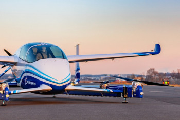 Фотография к новости: Boeing провела испытания городского беспилотного аэротакси