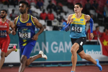 Михаил Литвин установил новый рекорд Казахстана по лёгкой атлетике