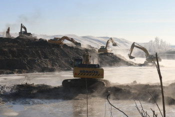 Фотография к новости: В Актобе расчистят и углубят русла восьми рек