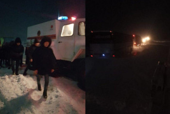 Спасатели ВКО продолжают вызволять из снежного плена водителей и пассажиров