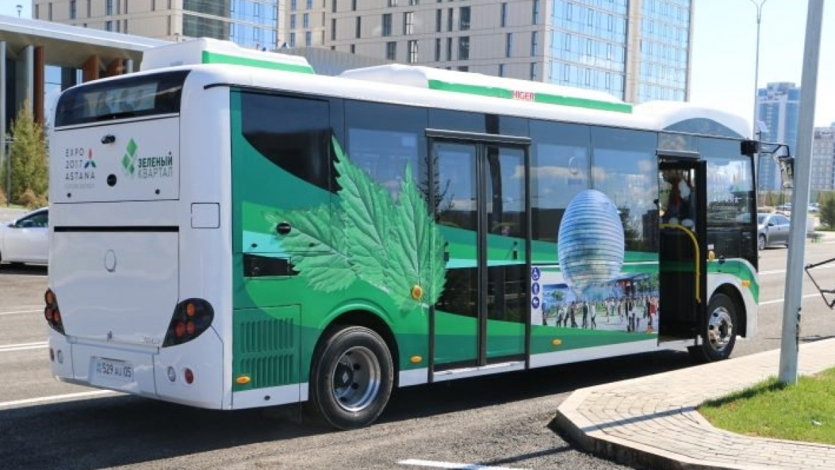 Электроавтобусы могут запустить в Астане летом 2019 года