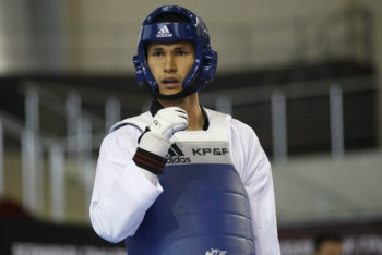 Фотография к новости: Кайрат Сарымсаков завоевал бронзу на чемпионате мира по таеквондо