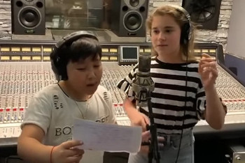 Фотография к новости: Дочь Алсу и Ержан Максим записали дуэт 