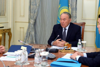 Фотография к новости: Нурсултану Назарбаеву пообещали сократить количество компаний в «Самрук-Казына»