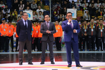 Фотография к новости: Сагадиев открыл финал национальной студенческой лиги по футзалу в Алматы