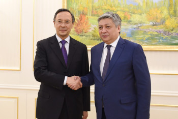 Фотография к новости: Главы МИД Казахстана и Кыргызстана договорились активизировать сотрудничество