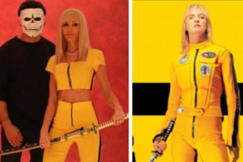 Фотография к новости: Убить Билла: дочь экс-президента Узбекистана отметила Хеллоуин в костюме киллера