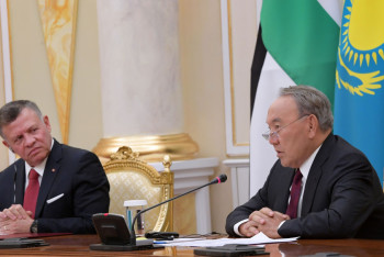 Фотография к новости: Назарбаев предложил Иордании закупать у Казахстана продукцию АПК