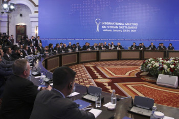 Фотография к новости: Астанинский процесс по Сирии начинается в столице Казахстана