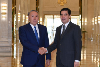 Фотография к новости: Назарбаев: С Туркменистаном у нас хорошие перспективы в сфере экономики