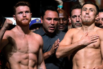 Фотография к новости: Геннадий Головкин и Сауль «Канело» Альварес заявили о готовности провести реванш