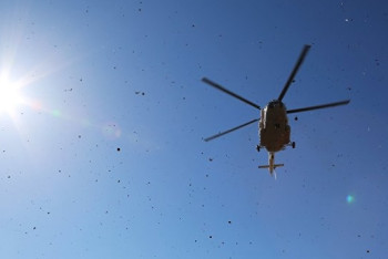 Начальник аэропорта погиб от лопастей вертолёта, провожая президента Таджикистана