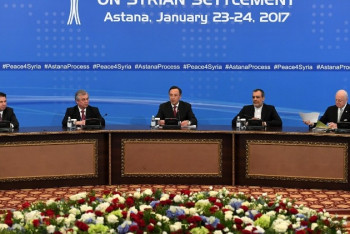 Шестой раунд Астанинского процесса сегодня откроется в Астане