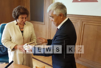 Фотография к новости: В Российской государственной библиотеке появился «Путь Абая» Мухтара Ауэзова