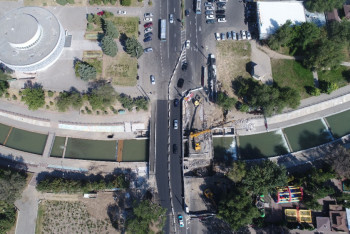 Движение на мосту через реку Есентай в Алматы восстановят в конце сентября