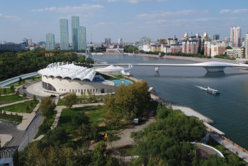 В Астане построят новый пешеходный мост через реку Есиль