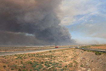 Фотография к новости: Взорвался оружейный склад в Азербайджане: снаряды попали в дома