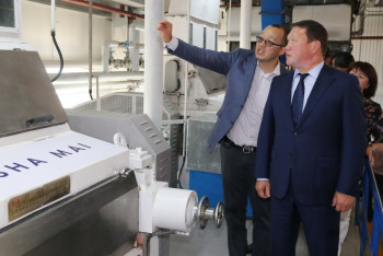 Самый крупный цех рафинации масла запустили в СКО   