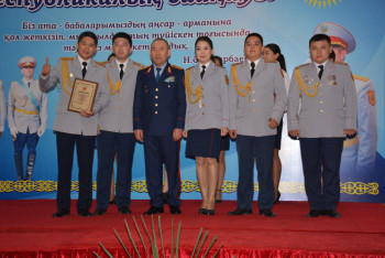 Конкурс «Парасатты полицей» выиграли стражи порядка из Актюбинской области