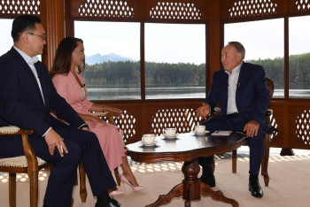 Фотография к новости: Глава государства ответил на актуальные вопросы по процессу модернизации 