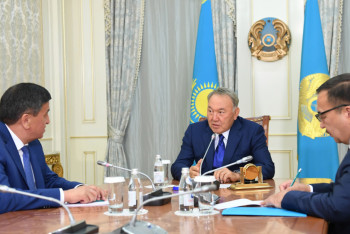 Фотография к новости: Нурсултан Назарбаев: Казахстан всегда будет оказывать содействие для успешного будущего Кыргызстана