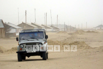 Новую школу строят в самом труднодоступном селе Приаралья 