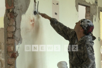 Фотография к новости: В детской больнице Кокшетау впервые за 30 лет делают капремонт