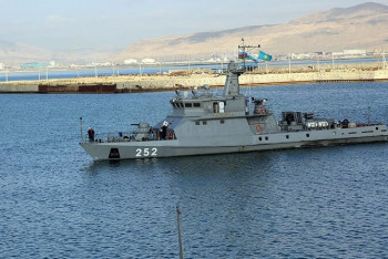 Фотография к новости: Казахстанские моряки стали третьими в одном из эпизодов конкурса «Кубок моря-2017»