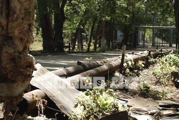 Фотография к новости: Вандалы в Темиртау украли трубы тепломагистрали