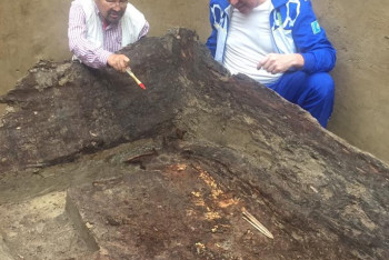 Фотография к новости: В долине Берель в ВКО обнаружили «Золотого человека»