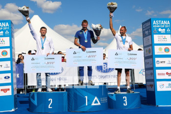 Определились победители открытого чемпионата Казахстана по триатлону 