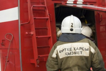 Спецкомиссия определяет ущерб от пожара в Алматинской области