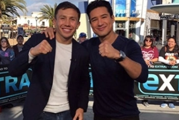 Фотография к новости: Головкин вызвал телеведущего на спарринг