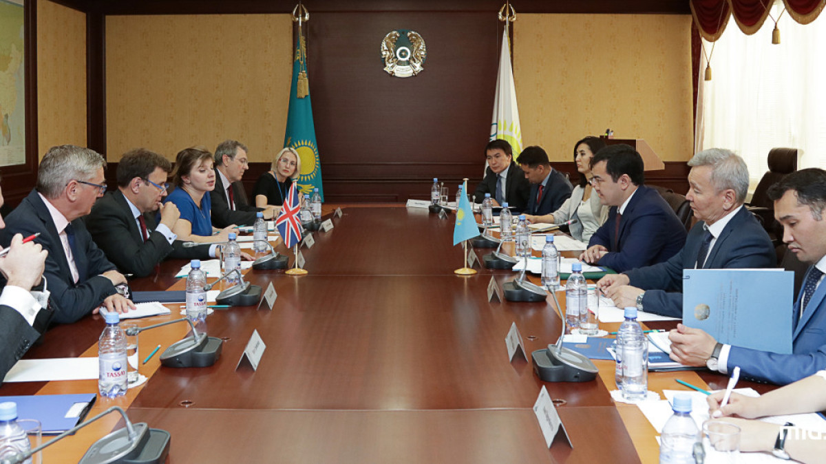 Казахстан и Великобритания укрепляют сотрудничество