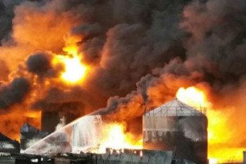 Стала известна причина пожара и гибели человека на нефтебазе в ЮКО           