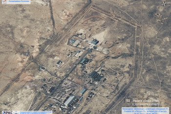 Ракету на Байконуре засняли из космоса за несколько минут до старта