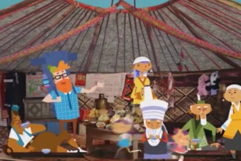 В сети появилась третья серия мультфильма Сәлем саған, туған жер! о толерантности