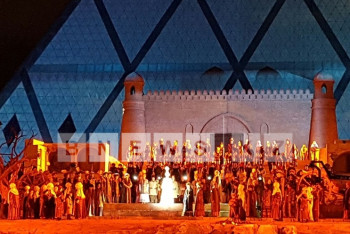 Любовь под открытым небом. Постановка «Кыз Жибек» восхитила столичного зрителя