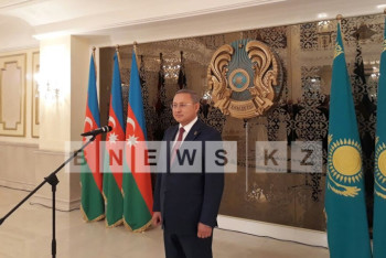 Фотография к новости: В Баку отметили 25-летие дипломатической службы Казахстана