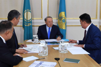 Глава государства ознакомился с мерами по озеленению регионов страны