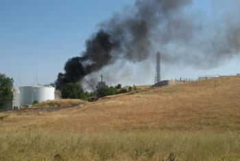 Взрыв на нефтебазе в Шымкенте: есть погибший